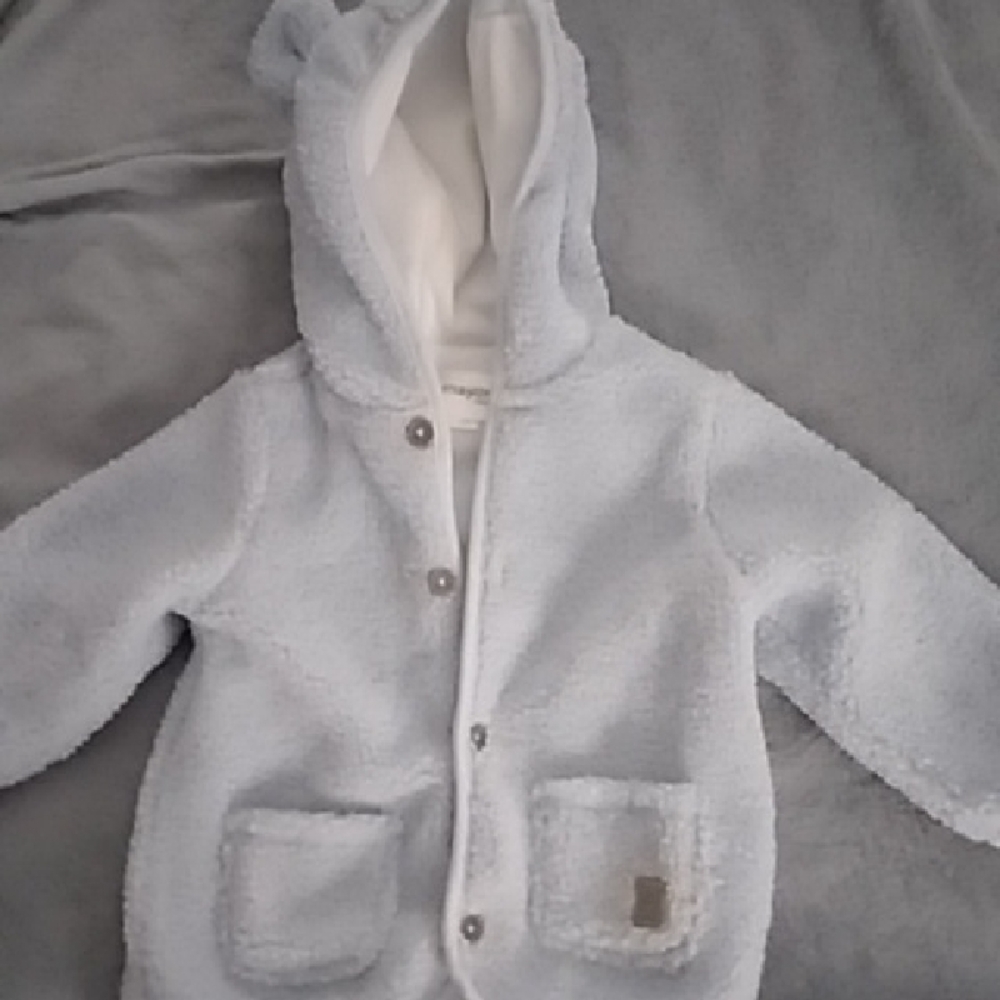 Mayoral Cozy Light Blue Baby Hoodie with Ears